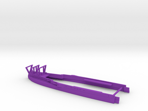 1/700 Carrier Frunze (Poltava) Stern Waterline in Purple Smooth Versatile Plastic
