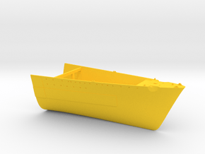 1/350 RN Genova Bow in Yellow Smooth Versatile Plastic