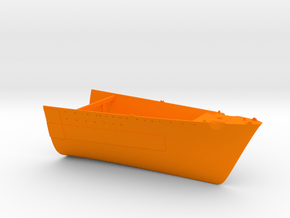 1/350 RN Genova Bow in Orange Smooth Versatile Plastic