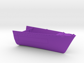 1/350 RN Genova Bow in Purple Smooth Versatile Plastic