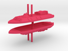1/700 City class Ironclad (2x) in Pink Smooth Versatile Plastic