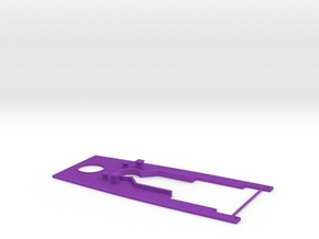 1/350 Lexington Class Upper Deck Rear in Purple Smooth Versatile Plastic