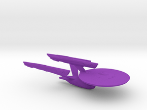 1/4800 Federation Class (Discovery) Refit in Purple Smooth Versatile Plastic