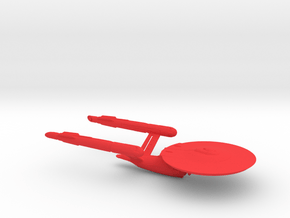 1/4800 USS Enterprise (DIS) Eaves' Concept in Red Smooth Versatile Plastic