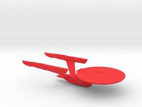 1/4800 USS Enterprise (Discovery) Refit in Red Smooth Versatile Plastic