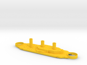 1/700 Tillman II Superstructure in Yellow Smooth Versatile Plastic