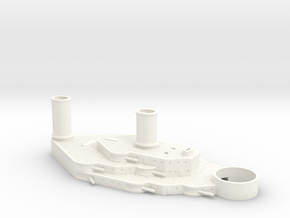 1/600 Tillman I Forward Superstructure in White Smooth Versatile Plastic
