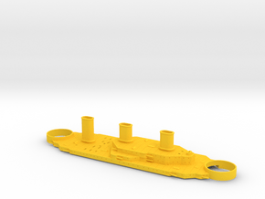 1/600 Tillman IV Superstructure in Yellow Smooth Versatile Plastic