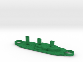 1/600 Tillman IV Superstructure in Green Smooth Versatile Plastic