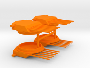 1/700 Tillman IV Main Armament in Orange Smooth Versatile Plastic