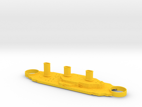 1/700 Tillman IV Superstructure in Yellow Smooth Versatile Plastic