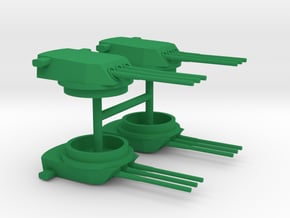 1/700 Tillman III Main Armament in Green Smooth Versatile Plastic