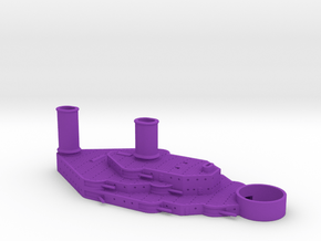 1/700 Tillman III Forward Superstructure in Purple Smooth Versatile Plastic