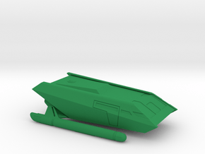 Enterprise Shuttle (Strange New Worlds) / 10cm - 4 in Green Smooth Versatile Plastic