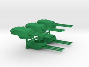 1/700 Tillman IV-2 Main Armament in Green Smooth Versatile Plastic