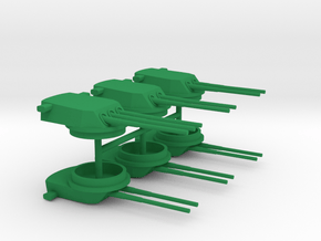 1/700 Tillman IV-1 Main Armament in Green Smooth Versatile Plastic