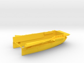 1/700 CVS-16 USS Lexington Stern Waterline in Yellow Smooth Versatile Plastic