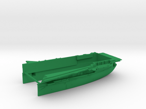 1/700 CVS-16 USS Lexington Stern Waterline in Green Smooth Versatile Plastic