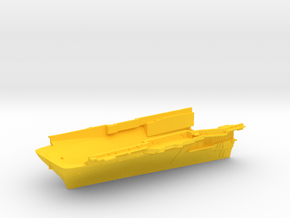 1/700 CVS-16 USS Lexington Bow Waterline in Yellow Smooth Versatile Plastic