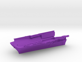 1/700 CVS-16 USS Lexington Bow Waterline in Purple Smooth Versatile Plastic