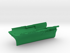 1/700 CVS-16 USS Lexington Bow in Green Smooth Versatile Plastic