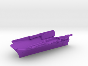 1/700 CVS-15 USS Randolph Bow Waterline in Purple Smooth Versatile Plastic