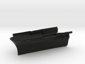 1/600 CVS-14 USS Ticonderoga Bow in Black Smooth Versatile Plastic