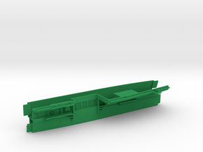 1/700 CVS-14 USS Ticonderoga Midships Waterline in Green Smooth Versatile Plastic