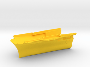 1/700 CVS-14 USS Ticonderoga Bow in Yellow Smooth Versatile Plastic