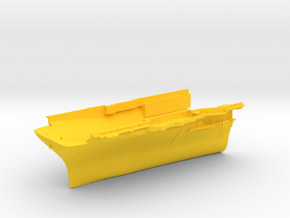 1/600 CVS-16 USS Lexington Bow in Yellow Smooth Versatile Plastic
