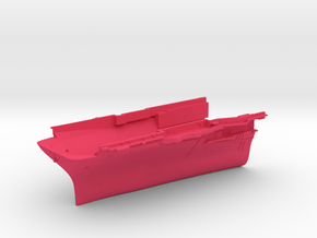 1/600 CVS-16 USS Lexington Bow in Pink Smooth Versatile Plastic