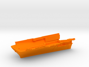 1/600 CVS-16 USS Lexington Bow Waterline in Orange Smooth Versatile Plastic