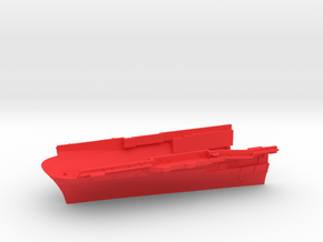 1/600 CVS-20 USS Bennington Bow Waterline in Red Smooth Versatile Plastic