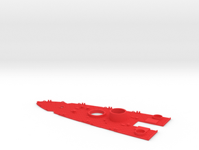 1/426 Nevada Class (1941) Quarterdeck in Red Smooth Versatile Plastic