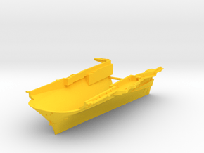 1/600 CVA-19 USS Hancock Bow Waterline in Yellow Smooth Versatile Plastic