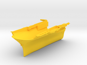 1/600 CVA-19 USS Hancock Bow in Yellow Smooth Versatile Plastic