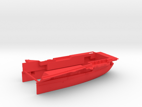 1/600 CVS-18 USS Wasp Stern Waterline in Red Smooth Versatile Plastic