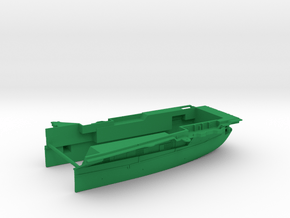 1/600 CVS-18 USS Wasp Stern Waterline in Green Smooth Versatile Plastic