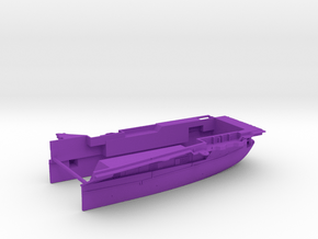 1/600 CVS-18 USS Wasp Stern Waterline in Purple Smooth Versatile Plastic