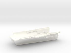 1/600 CVA-38 USS Shangri-La Bow Waterline in White Smooth Versatile Plastic