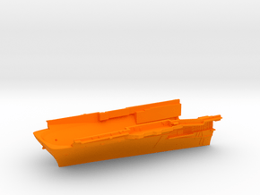 1/600 CVA-38 USS Shangri-La Bow Waterline in Orange Smooth Versatile Plastic