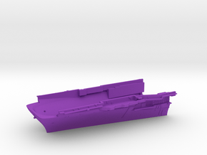 1/600 CVA-38 USS Shangri-La Bow Waterline in Purple Smooth Versatile Plastic