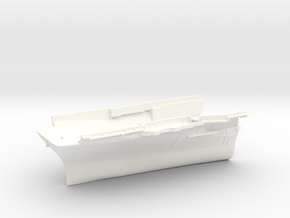 1/600 CVA-38 USS Shangri-La Bow in White Smooth Versatile Plastic