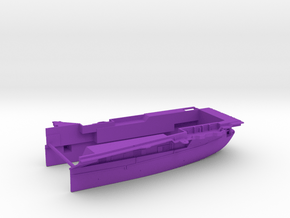 1/700 CVS-33 USS Kearsarge Stern Waterline in Purple Smooth Versatile Plastic
