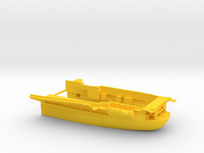 1/700 CVA-34 USS Oriskany Stern Waterline in Yellow Smooth Versatile Plastic