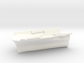 1/600 CVA-34 USS Oriskany Bow in White Smooth Versatile Plastic