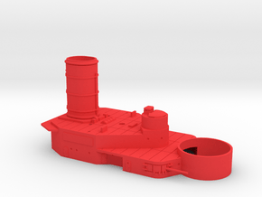 1/350 HMS Agincourt (Mobile Base) Forward Superst. in Red Smooth Versatile Plastic