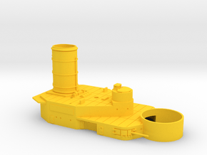 1/350 HMS Agincourt (Mobile Base) Forward Superst. in Yellow Smooth Versatile Plastic
