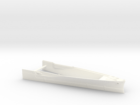 1/700 HMS Agincourt (1916) Bow Waterline in White Smooth Versatile Plastic