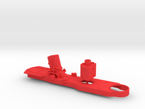1/700 B-65 Design Large Cruiser Superstructure in Red Smooth Versatile Plastic